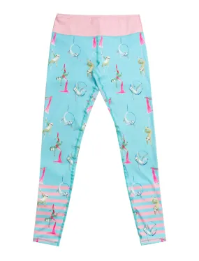 Circus Sloths Full Length Classic Leggings