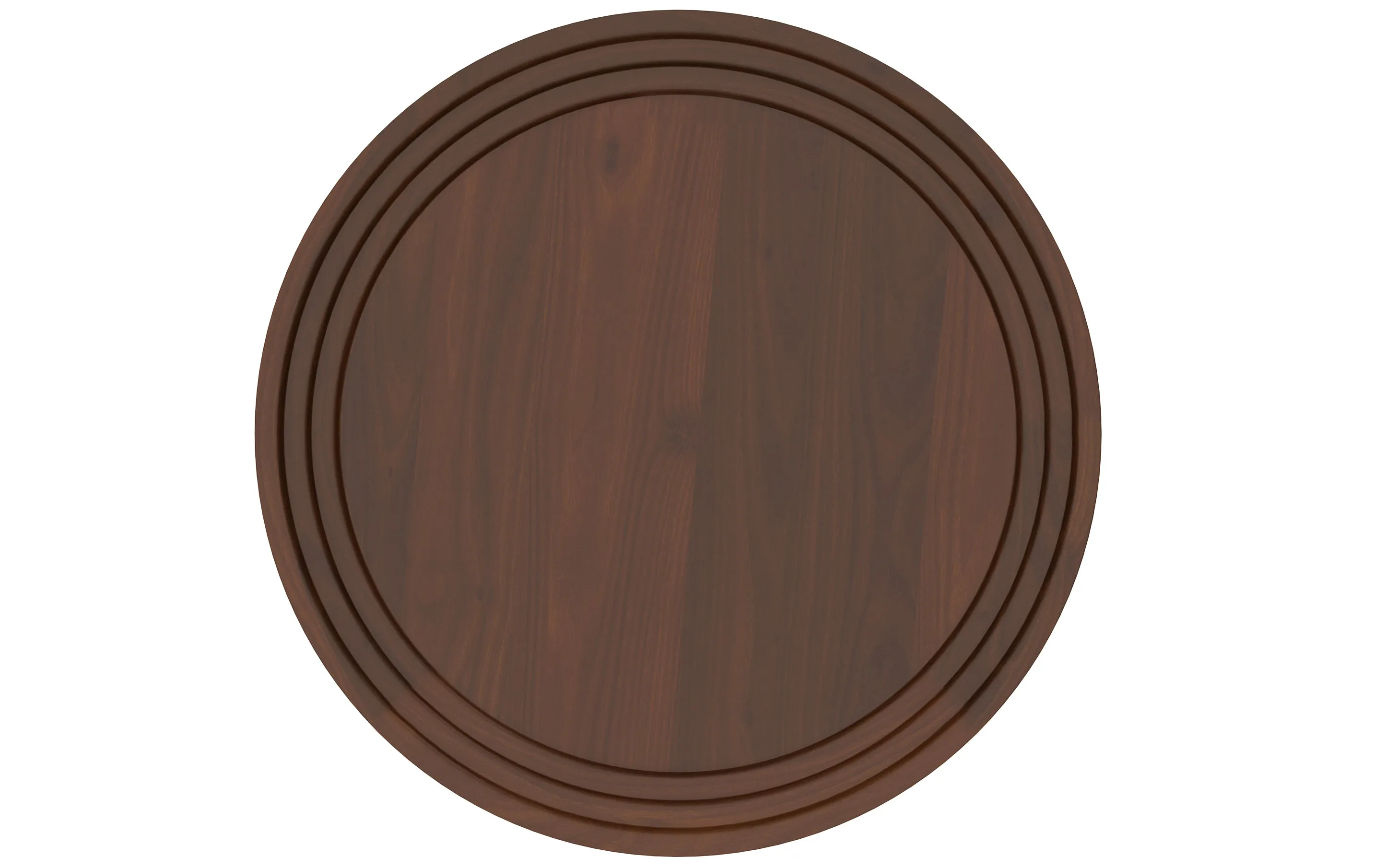 Clairmont Round Side Table in Acacia