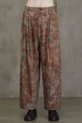 Corduroy Wide-Leg Trousers