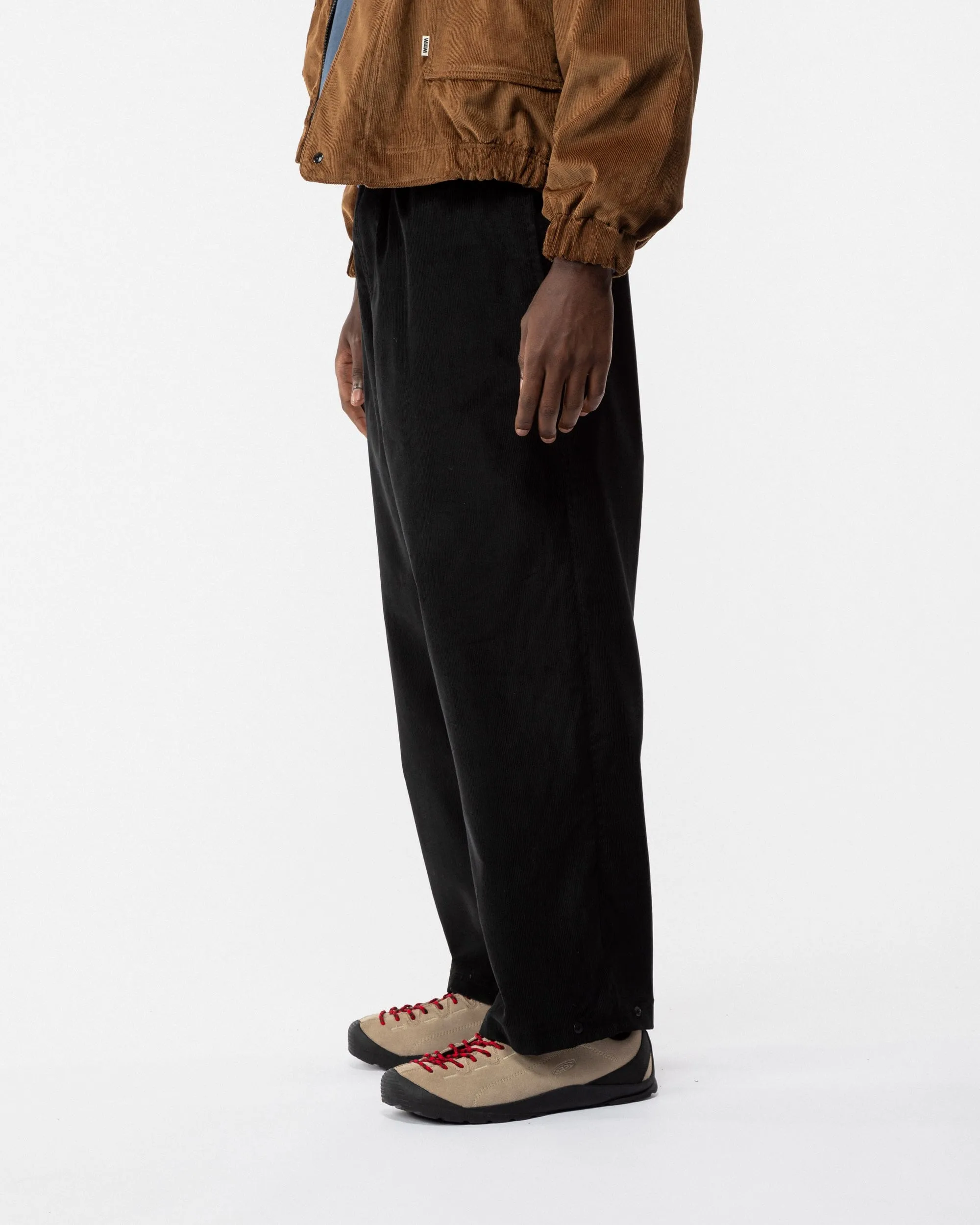 Corduroy Zama Pants - Black