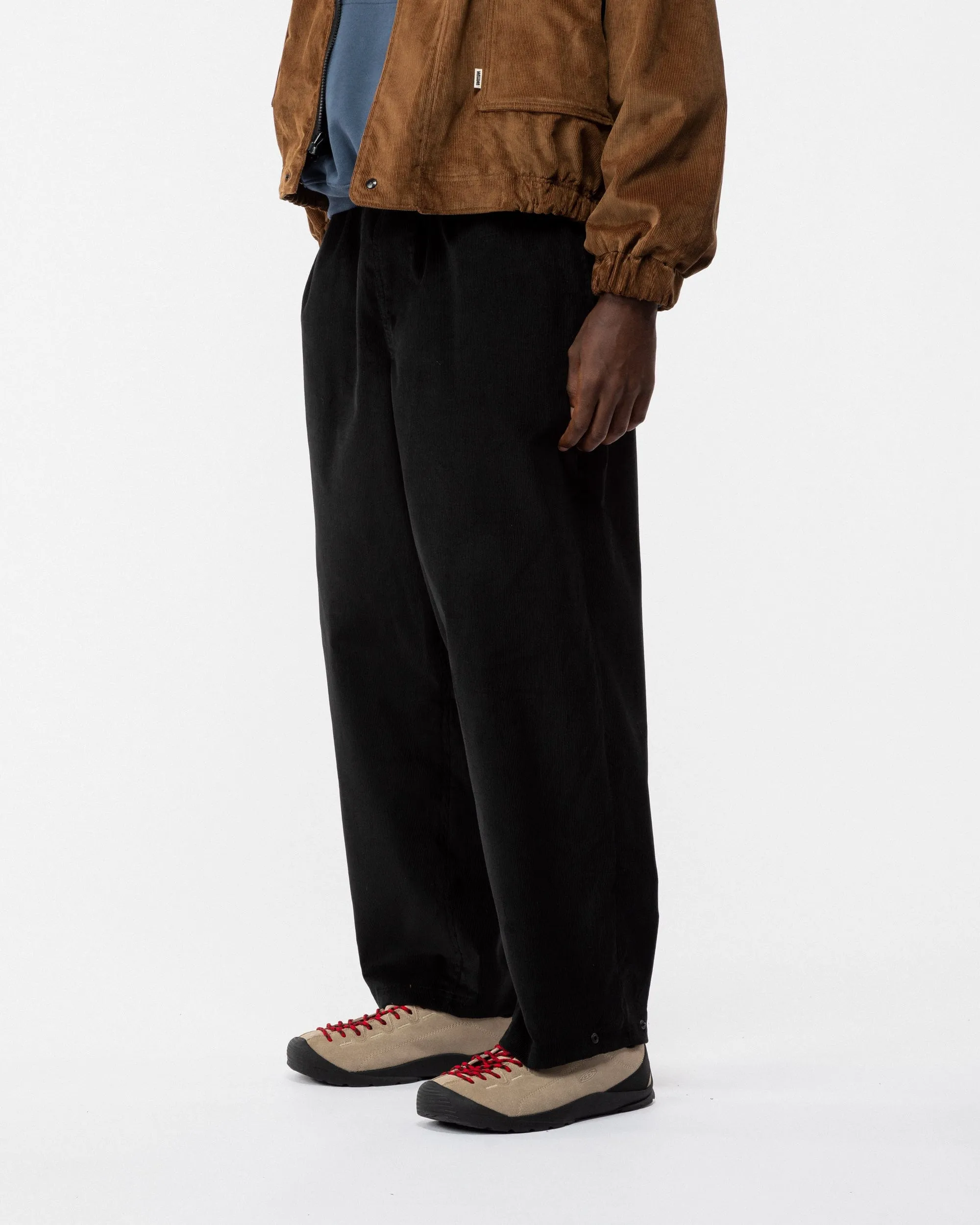 Corduroy Zama Pants - Black