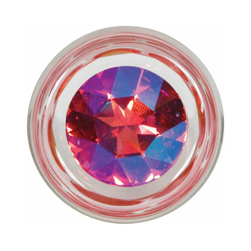 Crystal Delights Pineapple Delight Plug with Gem Pink