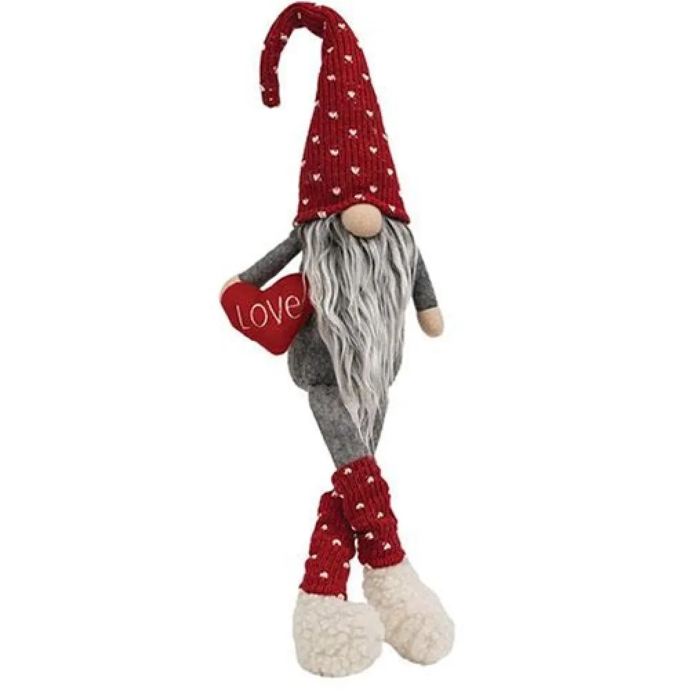 *Dangle Leg Love Gnome w/Leg Warmers