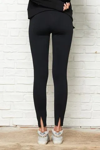 David Lerner - Vented Barlow Legging in Classic Black