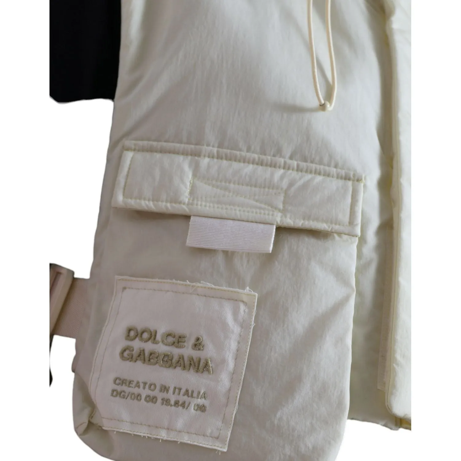 Dolce & Gabbana Sunshine Yellow Hooded Vest Jacket