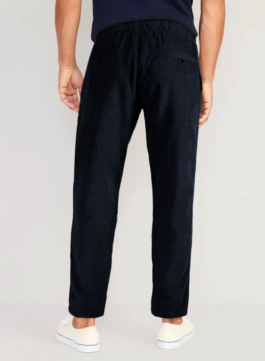 Easy Pants Navy Blue Corduroy