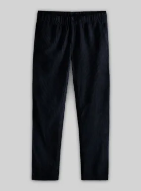 Easy Pants Navy Blue Corduroy