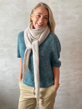 Easy Peasy asymmetric shawl from Önling, No 2 kit