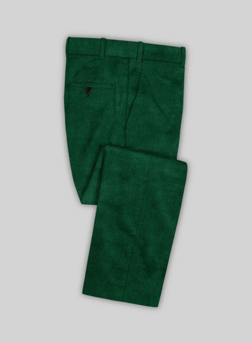 Emerald Green Velvet Pants