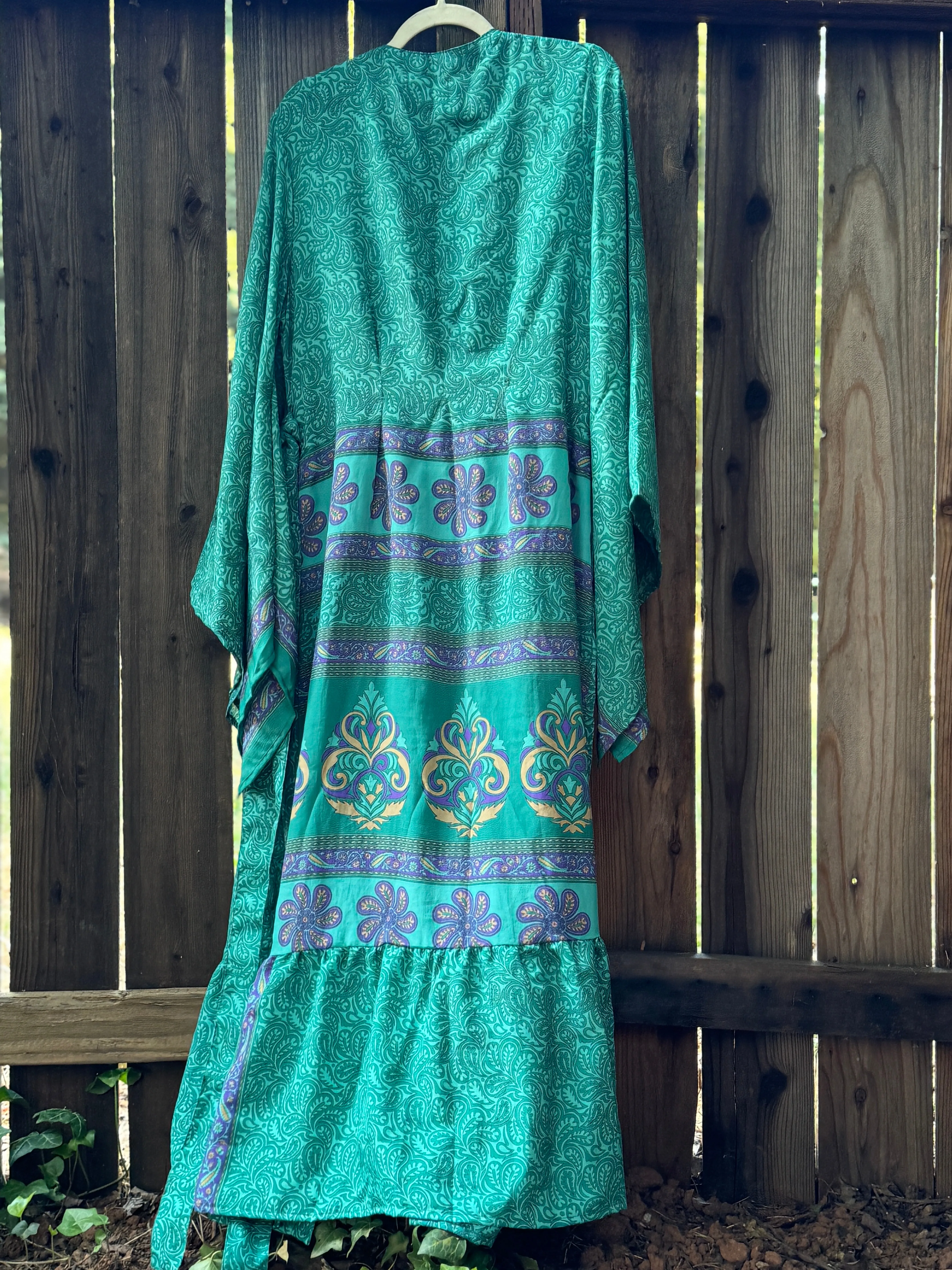 Femme Kimono - Queen of Teal Things - XL