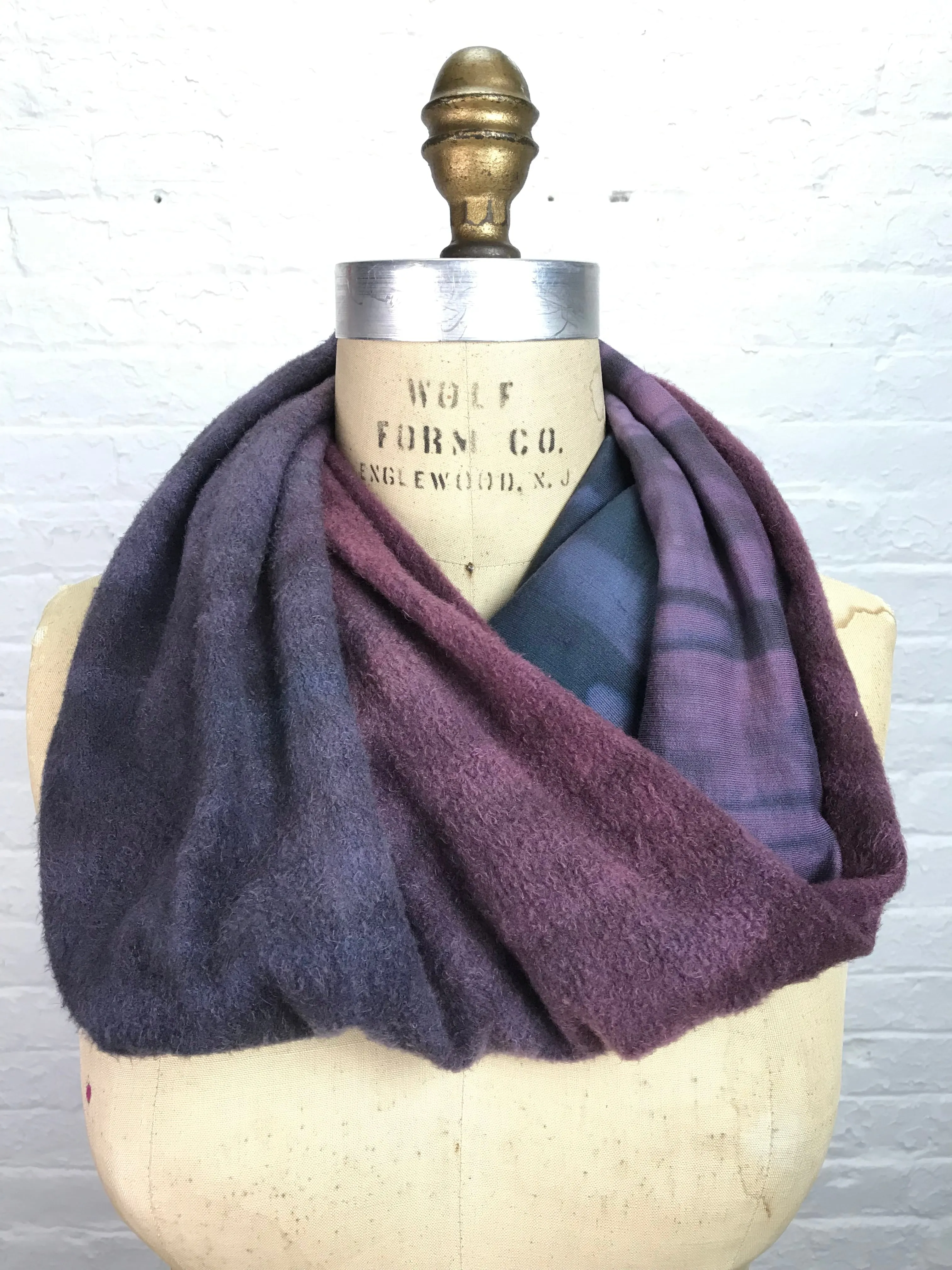 Fleece Cowl Warmer in Soft Dusk