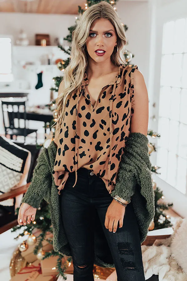 Flirty And Fashionable Leopard Top