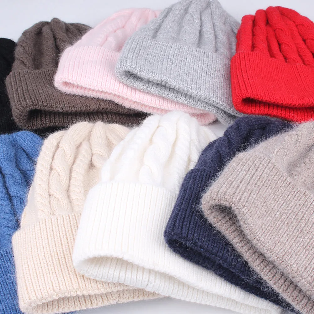 FURTALK Women Winter Beanie Hat  Wool Blended Drop Shipping B006