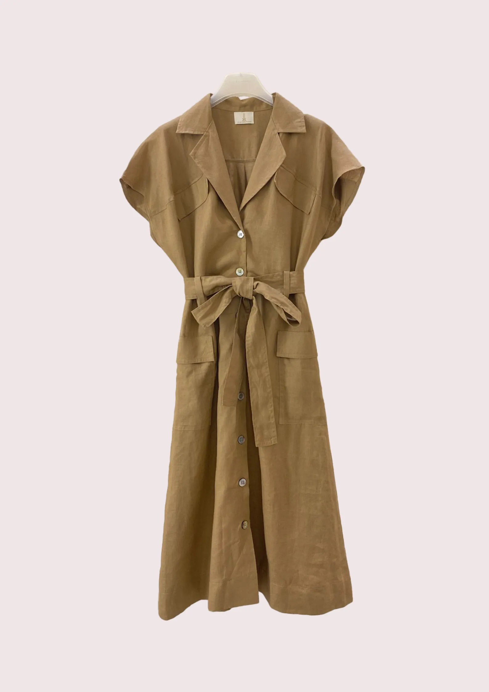 Geneva Linen Dress