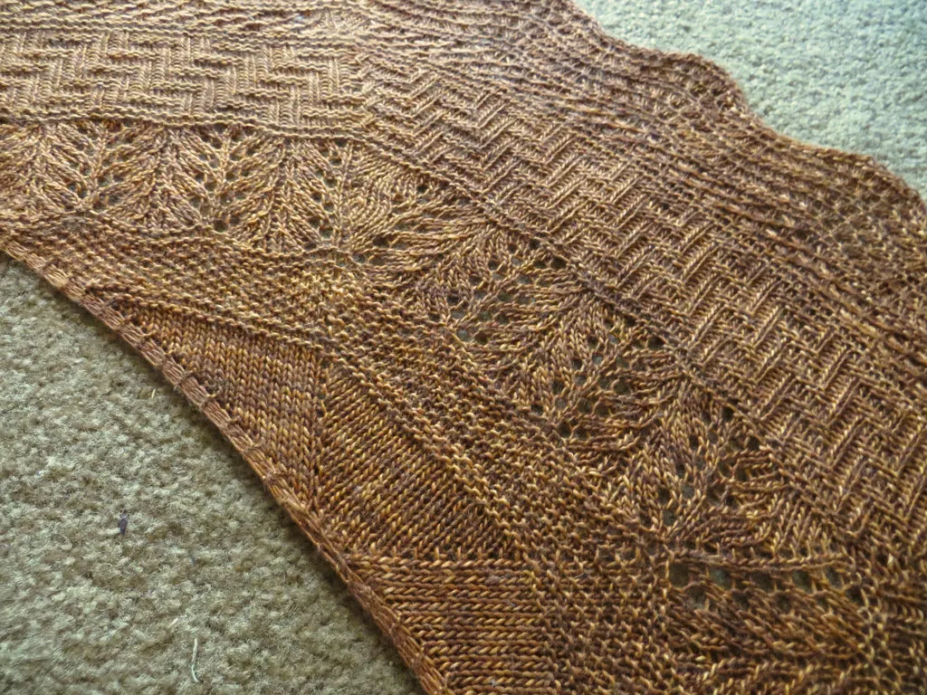 Geology Shawl by Verybusymonkey