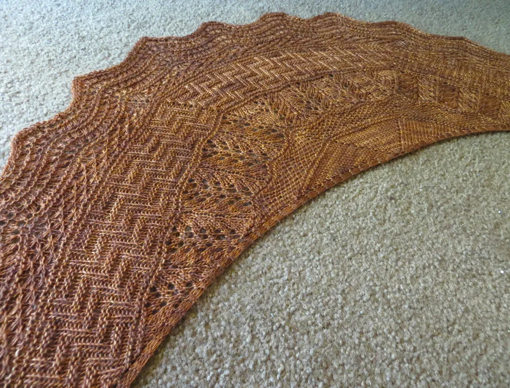 Geology Shawl by Verybusymonkey