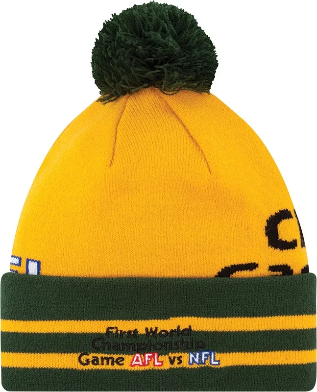 Green Bay Packers Superbowl I Knit Hat with Pom