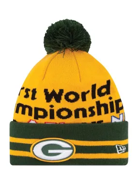 Green Bay Packers Superbowl I Knit Hat with Pom