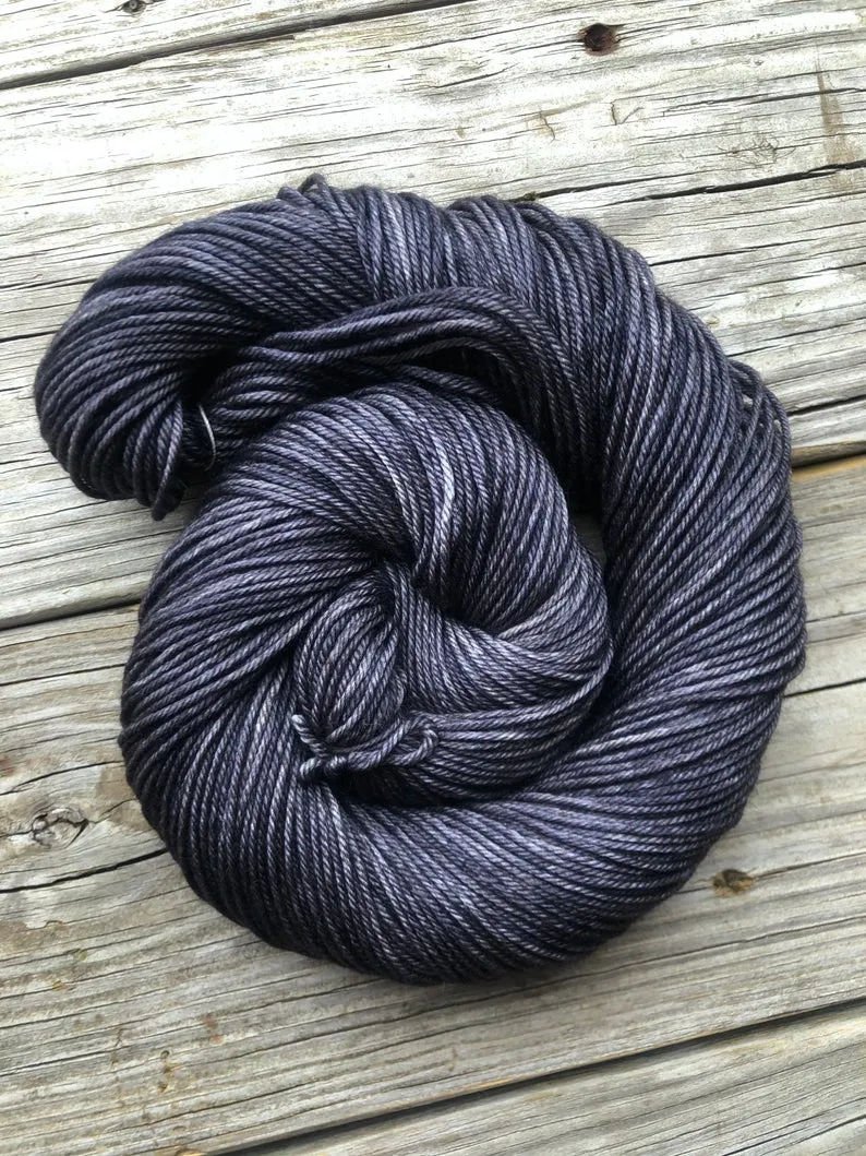 Gunpowder, Yak Silk DK Treasures Yarn