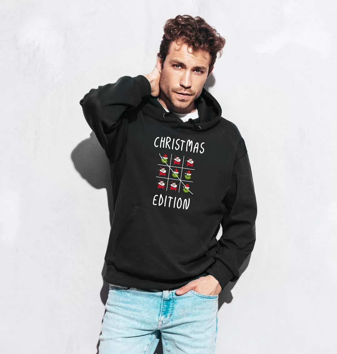 Hoodie - Grinch - Tic-Tac-Toe - Christmas Edition