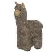 Huacaya Alpaca Felted Ornament