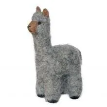 Huacaya Alpaca Felted Ornament