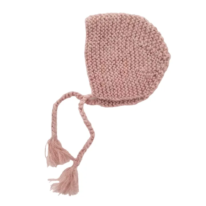 Huggalugs Angora Knit Bonnet - Newborn