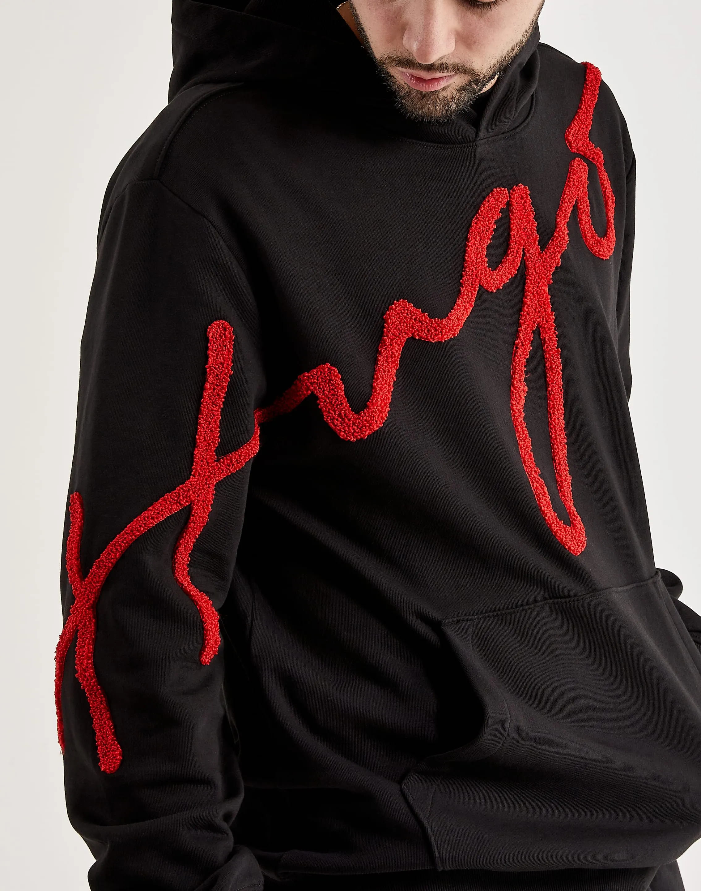 Hugo Boss Script Pullover Hoodie