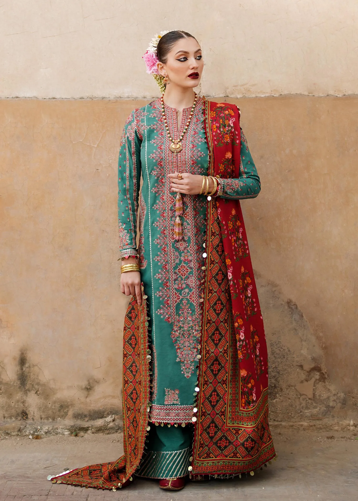 Hussain Rehar Phoolan Devi Winter Khaddar Collection – Gulsan