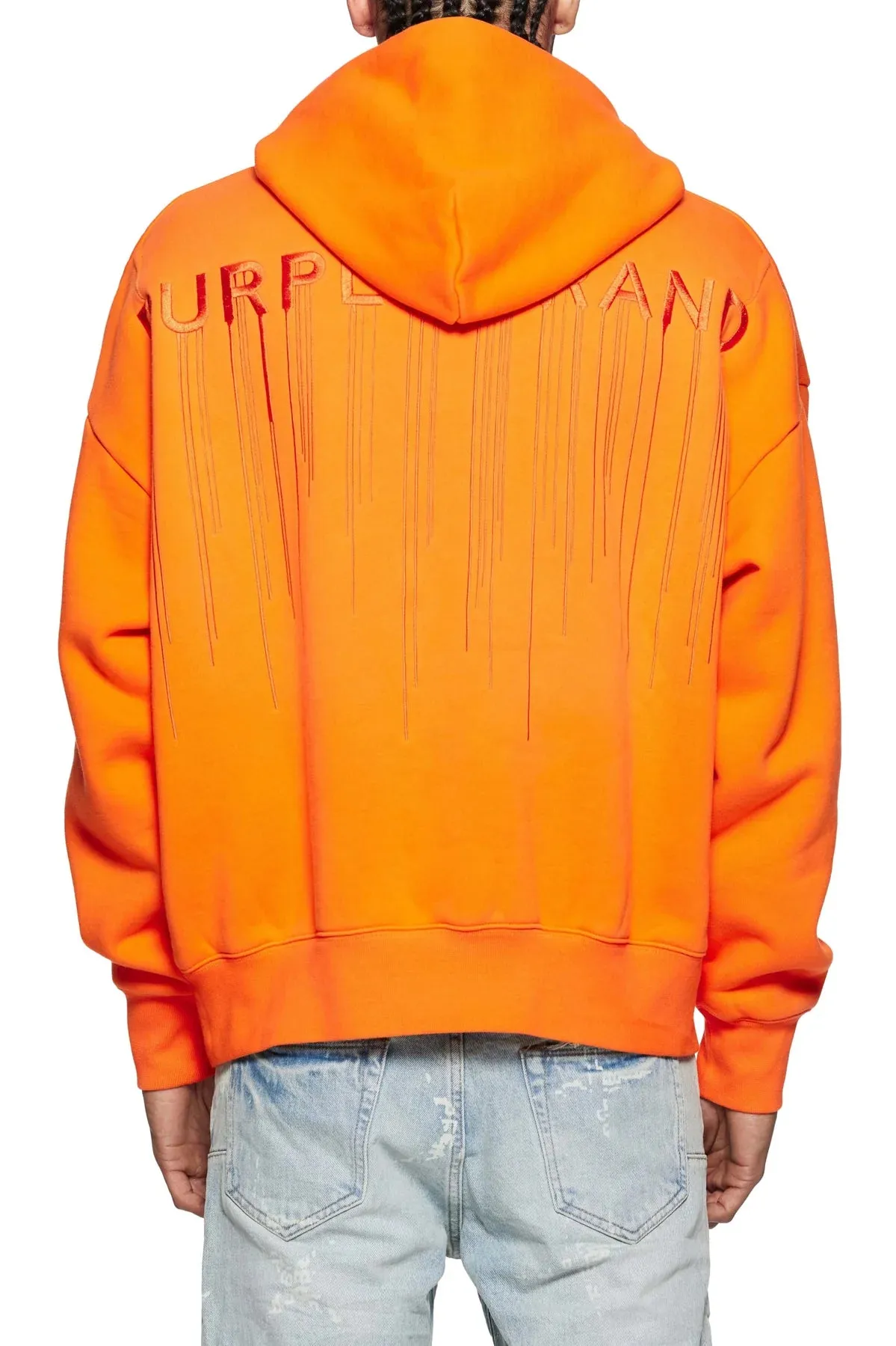 Hwt Fleece PO Hoody (Orange) - P401-HOTD125