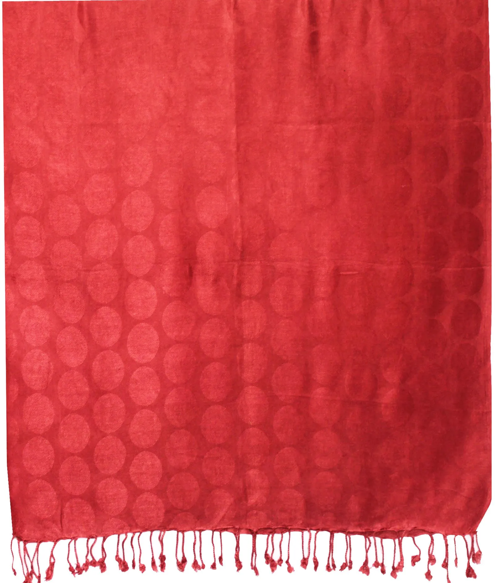 Indian Shawl Scarf Womens Wrap India Clothing (Red, 70 x 29 inches)