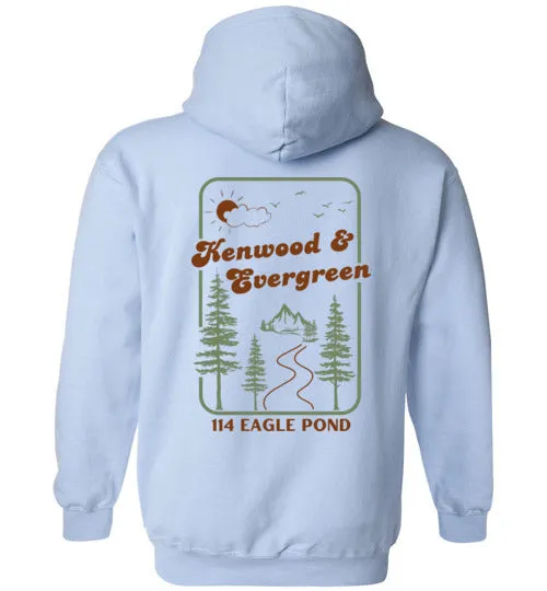 Kenwood-Evergreen Heavy Blend Hoodie - Mountain Road