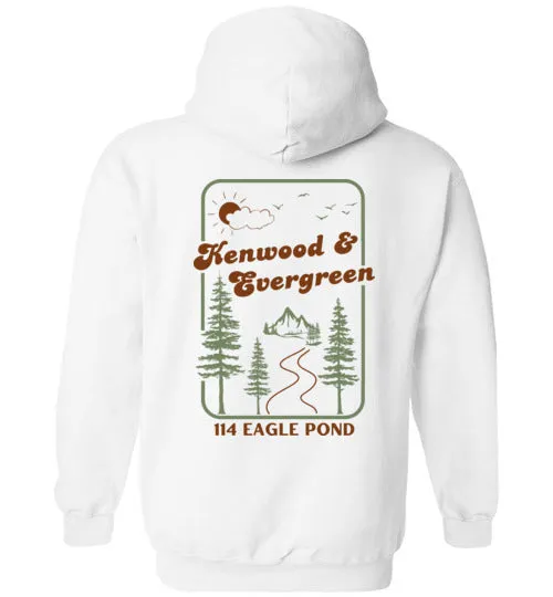 Kenwood-Evergreen Heavy Blend Hoodie - Mountain Road