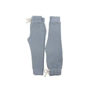 Kid and Baby French Terry Sweatpants | Steel Blue