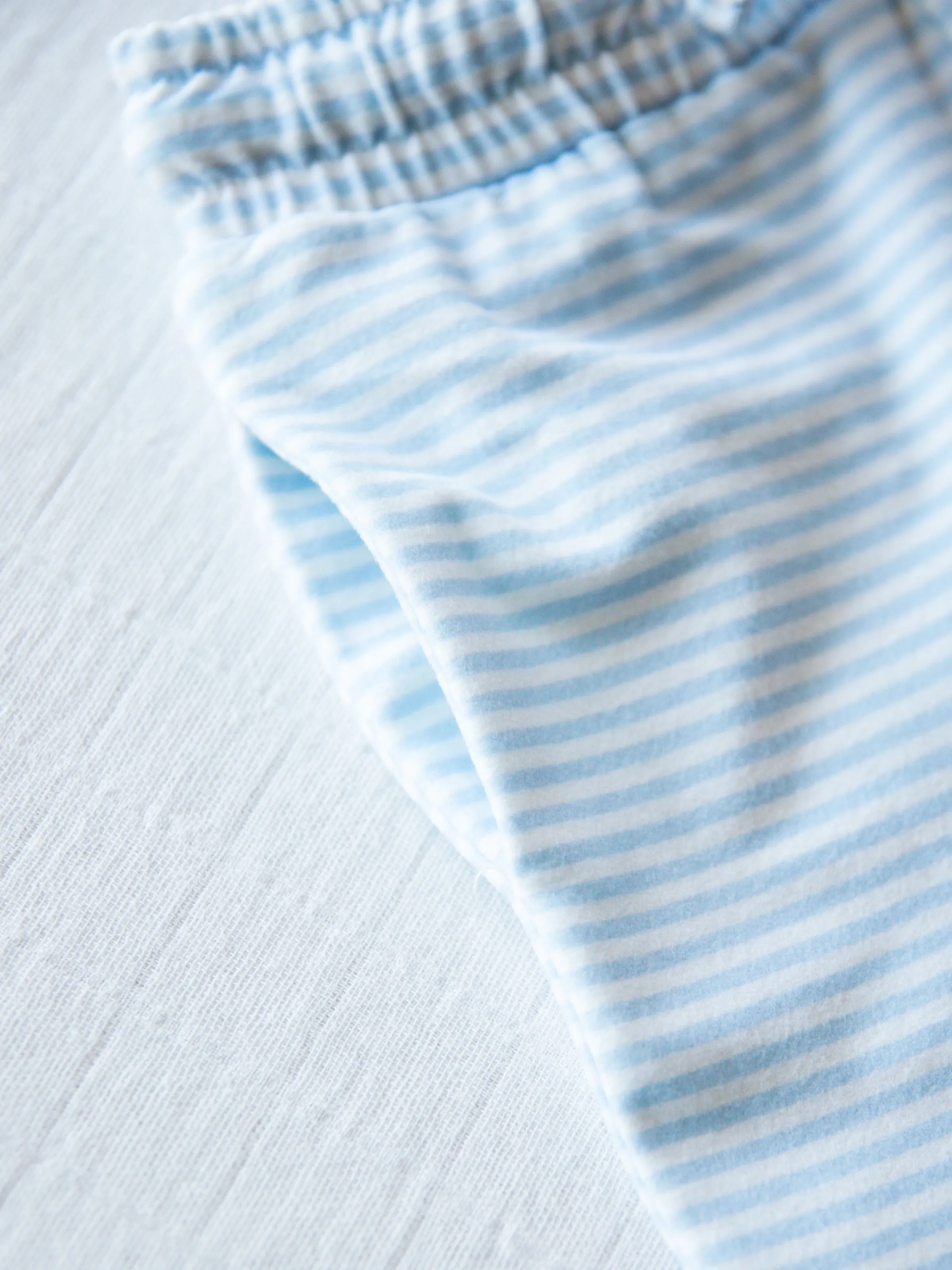 Kid's Everyday Pants - Sky Blue Stripes