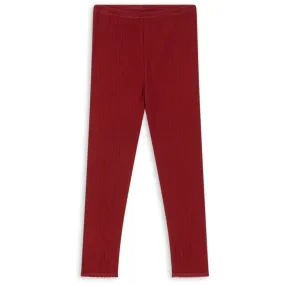 Konges Sløjd Red Dahlia Minnie Pants Gots