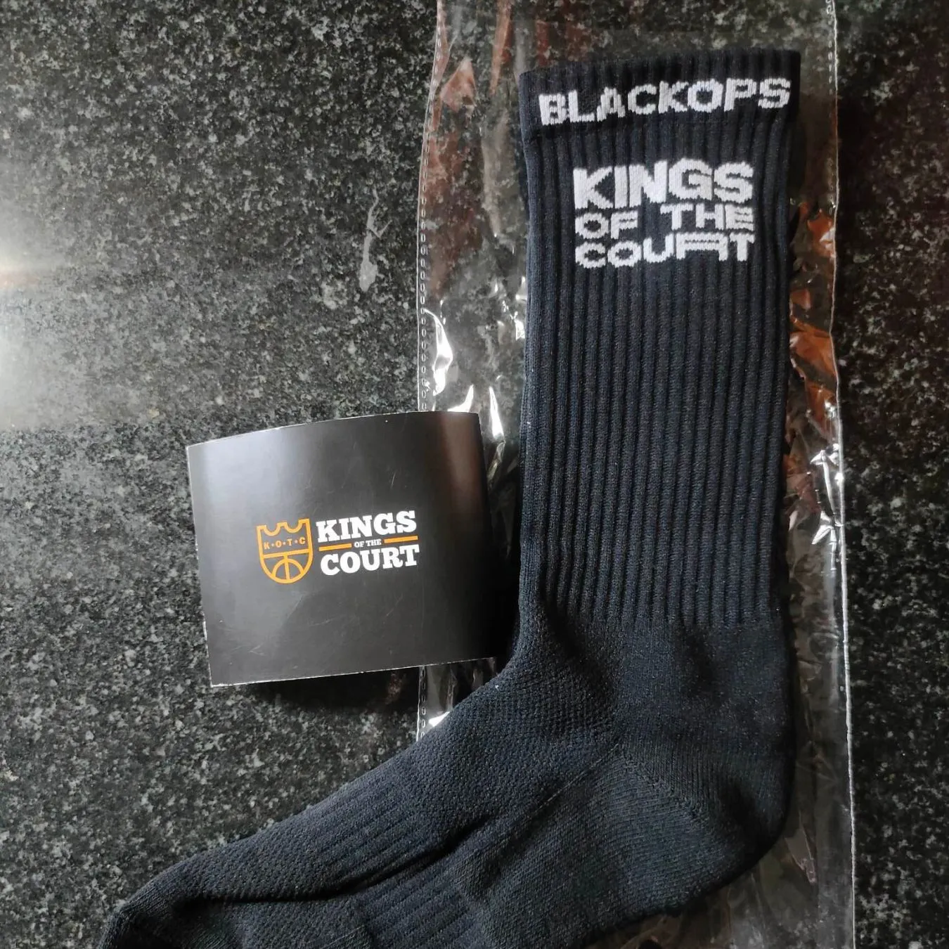 KOTC - Black Ops Basketball Crew Socks