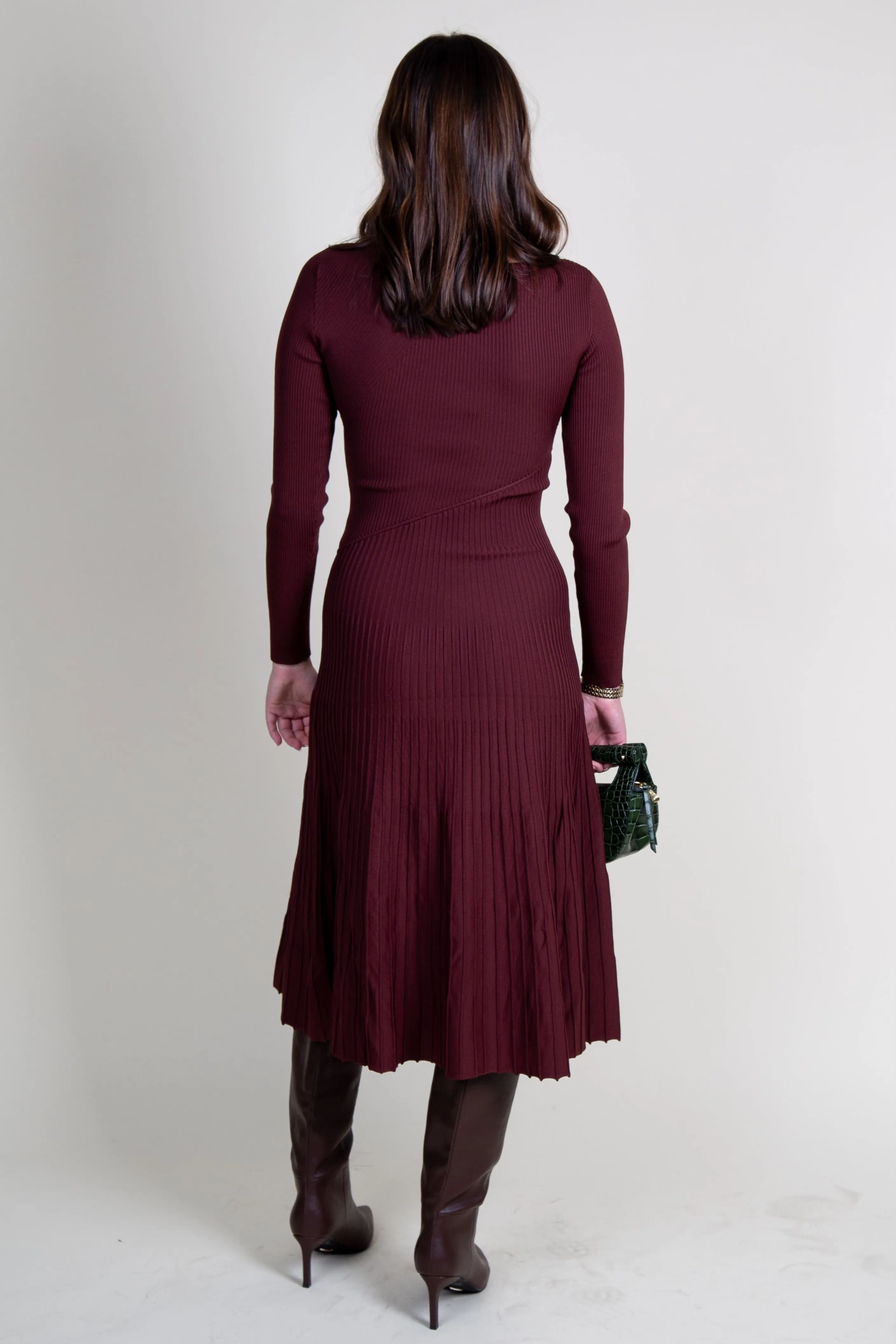 LINE & DOT | Chera Dress - Chocolate