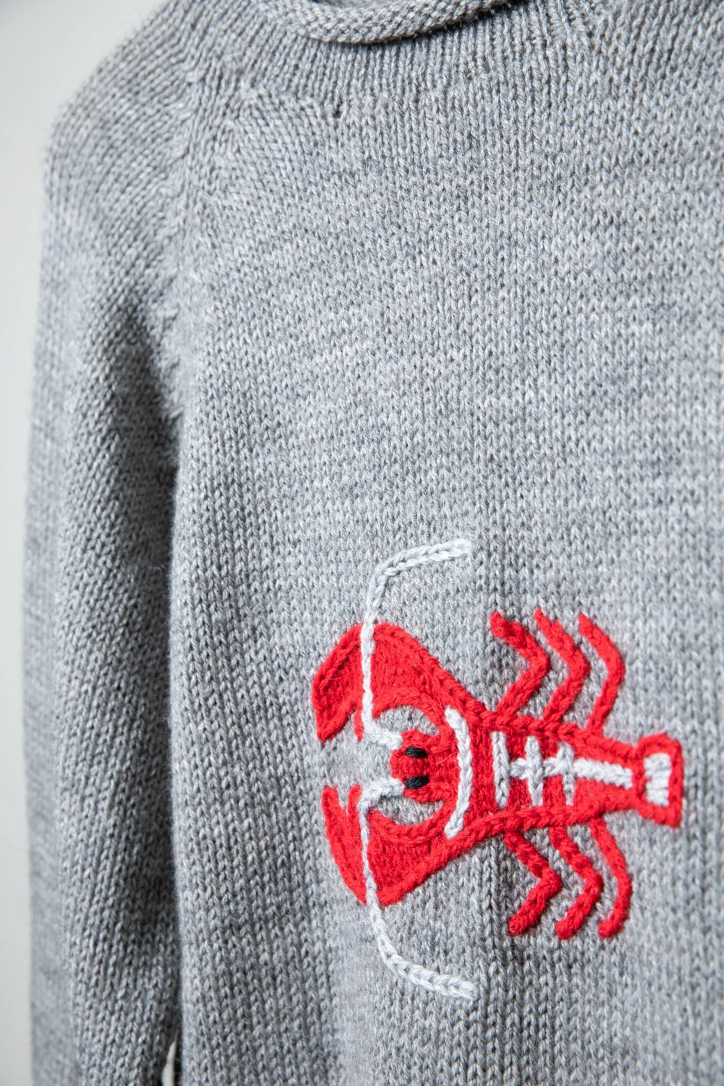 Lobster Alpaca Sweater