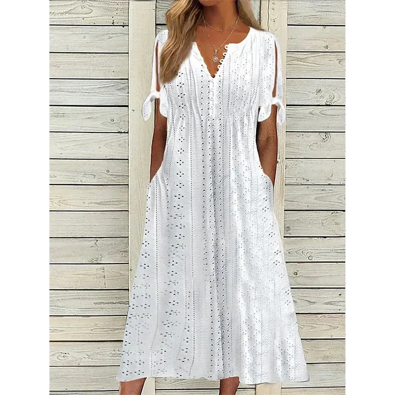 Loose Off Shoulder Mini Dress Women Summer Casual Holiday Party Beach Vestidos White Chic Elegant Office Ladies A line Dresses