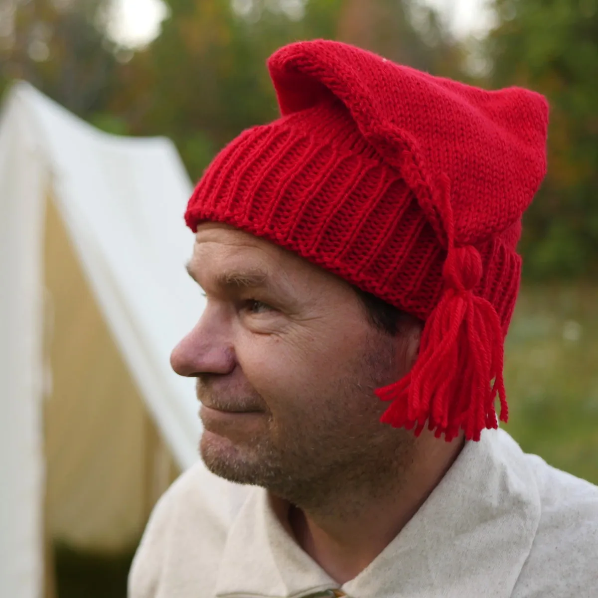 Machine-Knit Voyageur's Cap