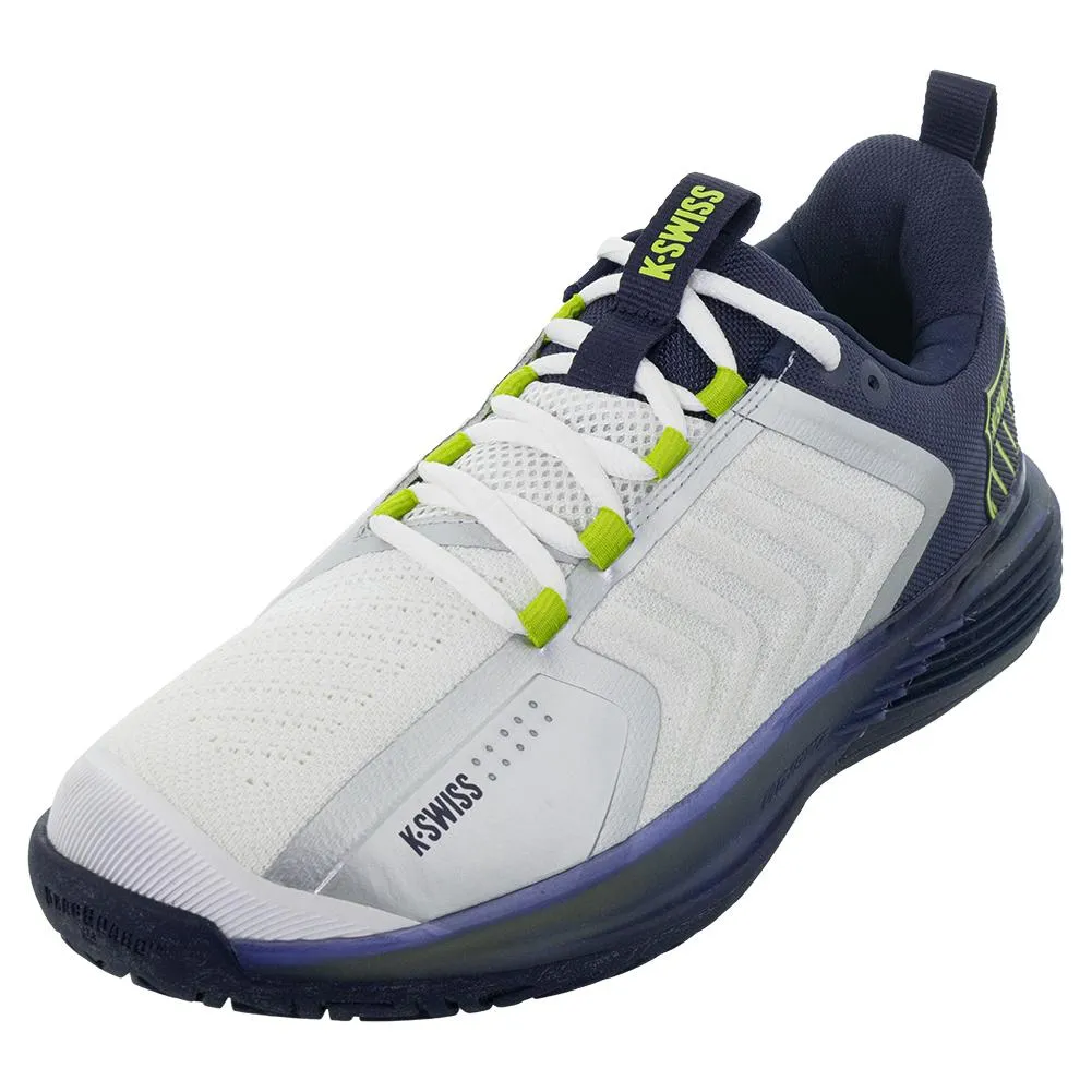 Men's Ultrashot 3 Tennis Shoes White and Peacoat