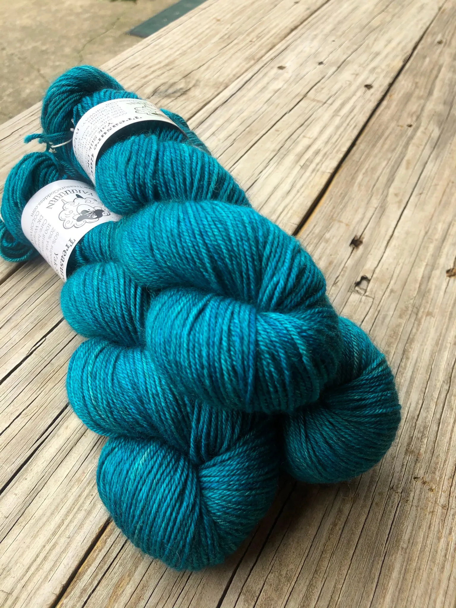 Mermaid's Curse, Yak Silk DK Treasures Yarn