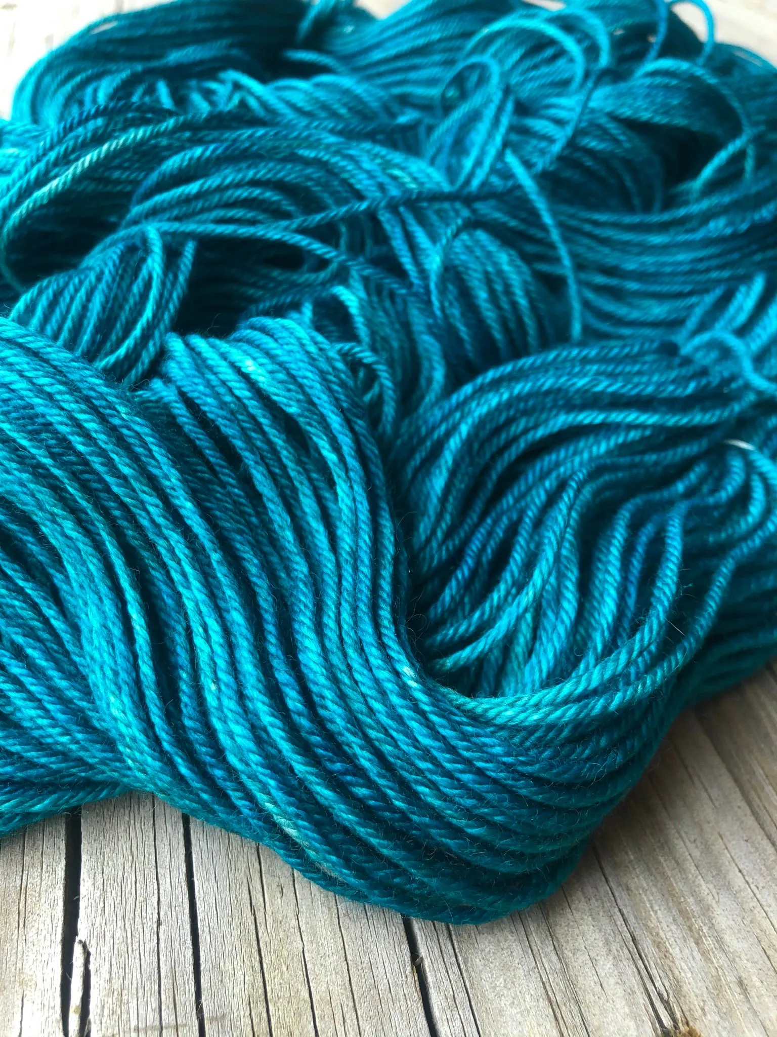 Mermaid's Curse, Yak Silk DK Treasures Yarn