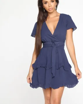 Miz Casa and Co Evandale Dress Navy