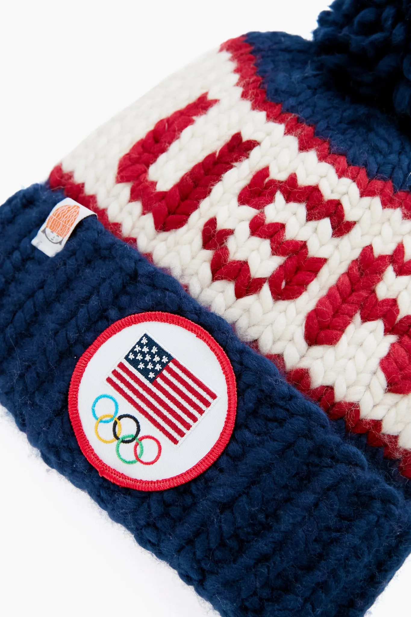 Navy Team USA Beanie