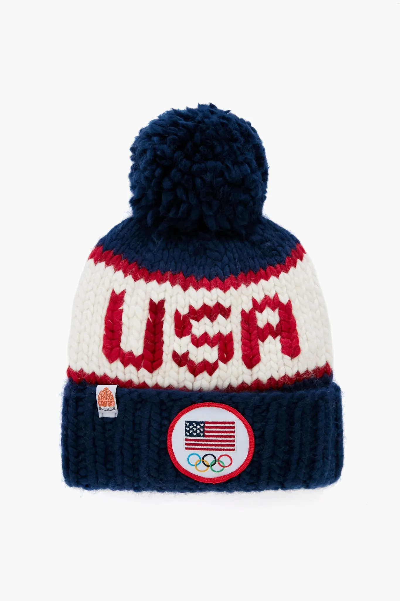 Navy Team USA Beanie