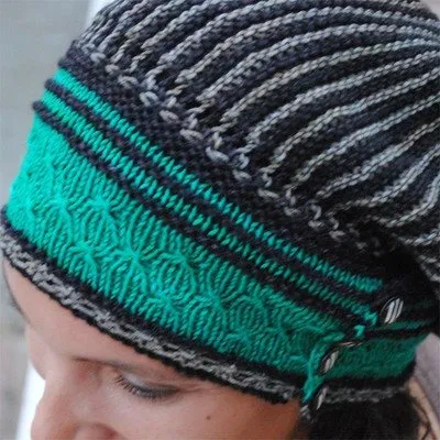 Olana Slouch Hat by Grace Akhrem Pattern