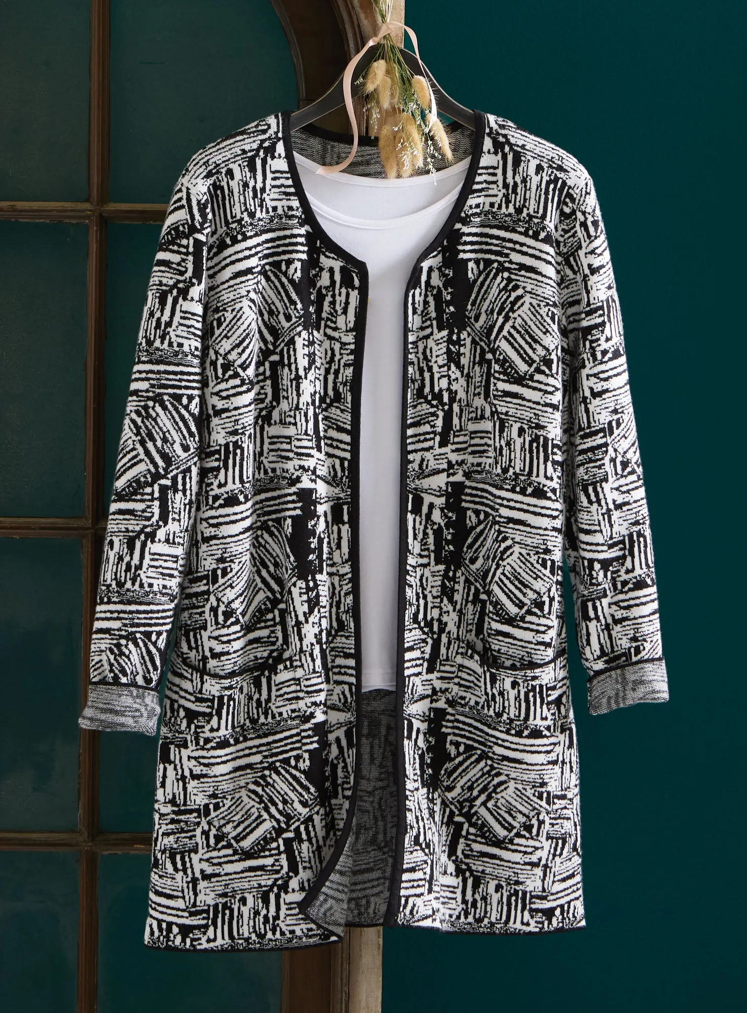 Parthenon Long Cardigan