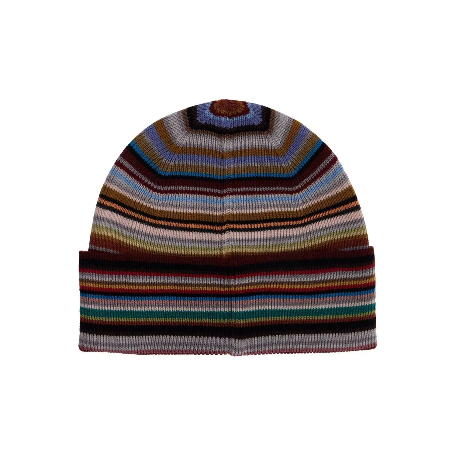 Paul Smith signature stripe virgin wool beanie hat